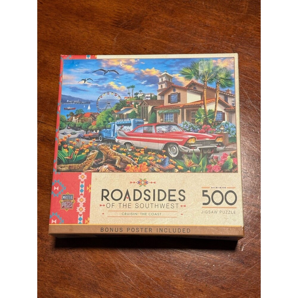 MasterPieces jigsaw puzzle Cruisin' the Coast by Eva Nikolskaya 500 pcs